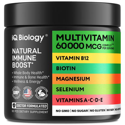 Immune & Energy Support Multivitamin for Men & Women