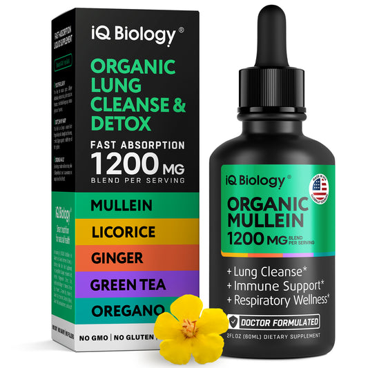 Mullein Drops for Lungs