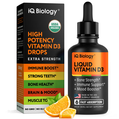 Vitamin D3 Drops 10000 IU